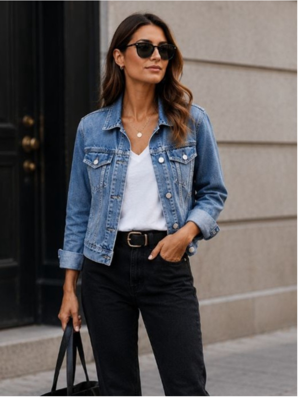 GAP Women’s Icon Jean Jacket Sz S — Classic Blue Denim, 90s Grunge